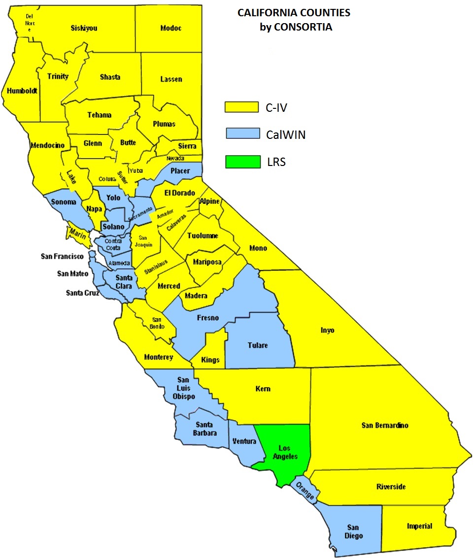 2016.09 Map Of Consortia Counties 2016.09 Map Of Consortia Counties